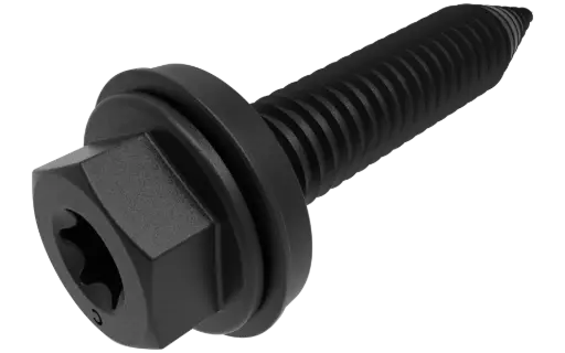 [6106338] Smeltschroef (6 x 38mm), zwart