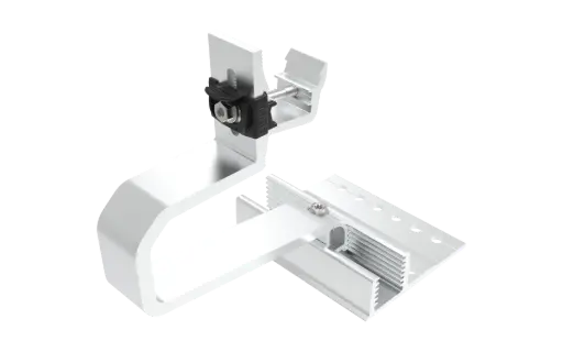 [2510125] Schroefhaak met schroefplaat (125mm)