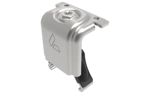 [7010030] Eindklem 30mm, blank