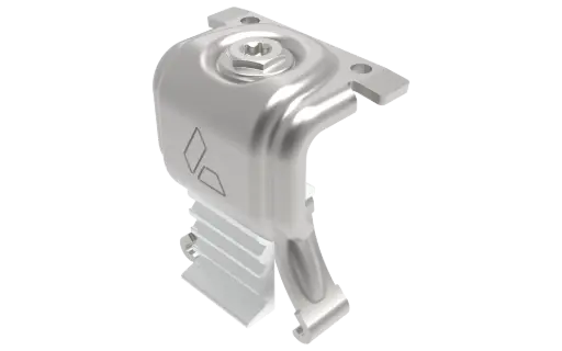 [7011000] Eindklem universeel (30-50mm), blank 