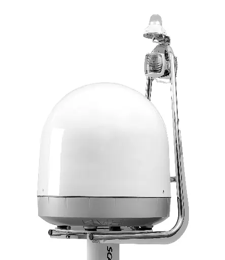 [SC114-40] Navlight Gantry stainless for 30cm to 40cm Satcoms