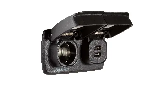 [SC-MULTI-F1] Flip Pro Multi - Dual USB-C & 12V Power Socket 