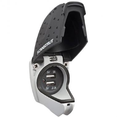 [SC-USB-01] ROKK Charge Waterproof Dual USB Socket