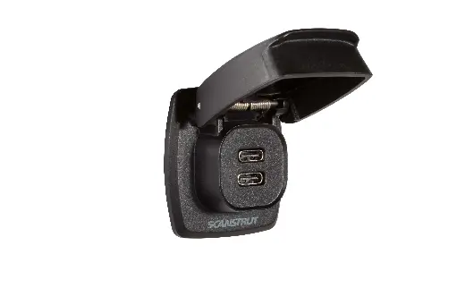 [SC-USB-F3] Flip Pro Max - Dual USB-C Charge Socket 
