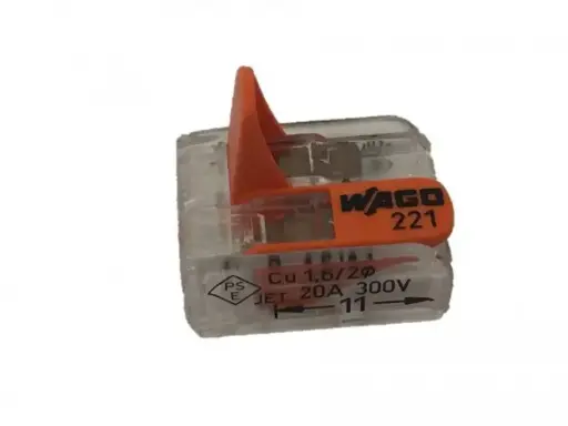 [42-222412] Wago Compact 2-way (Box of 100pcs)