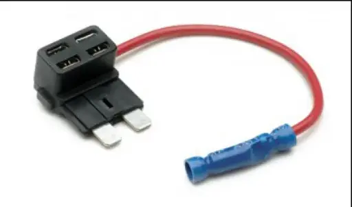 [120170] Branch terminal fuse holder for standard fuse (10 Pieces)