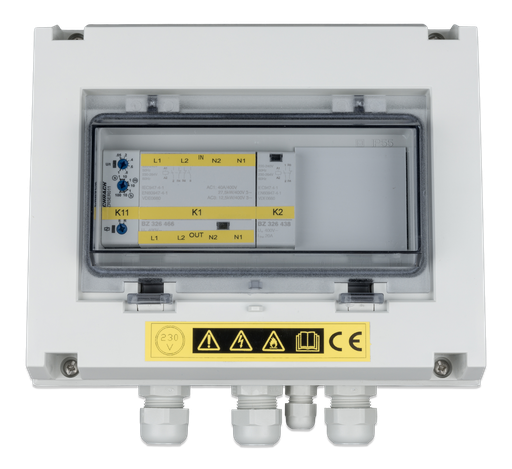 [COS230103100] VE Transfer Switch 10KVA, 1ph, 200-250Vac