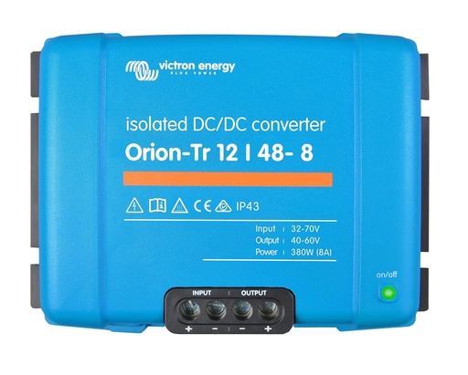 [ORI124838110] Orion-Tr 12/48-8A (380W) Isolated DC-DC converter