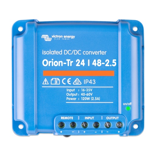[ORI244810110] Orion-Tr 24/48-2,5A (120W) Isolated DC-DC converter