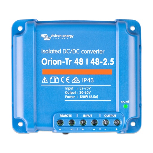 [ORI484810110] Orion-Tr 48/48-2,5A (120W) Isolated DC-DC converter