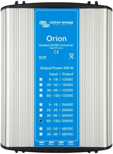 [ORI110243610] Orion 110/24-15A (360W) Isolated DC-DC converter