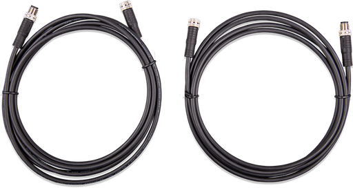 [ASS030560200] M8 circular connector Male/Female 3 pole cable 2m (bag of 2)