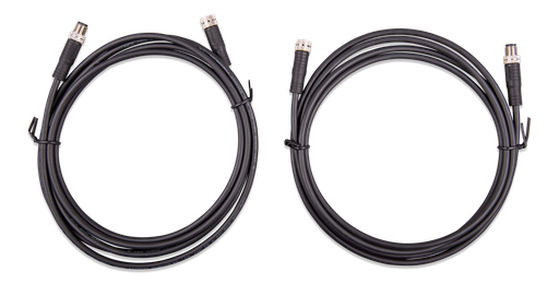 [ASS030560500] M8 circular connector Male/Female 3 pole cable 5m (bag of 2)
