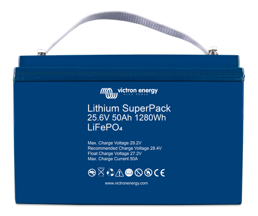 [BAT524050705] Lithium SuperPack 25.6V/50Ah (M8)