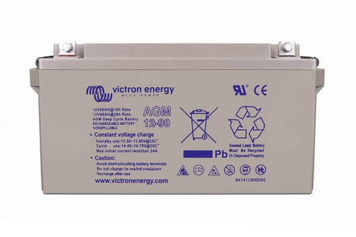 [BAT412800084] 12V/90Ah AGM Deep Cycle Batt.