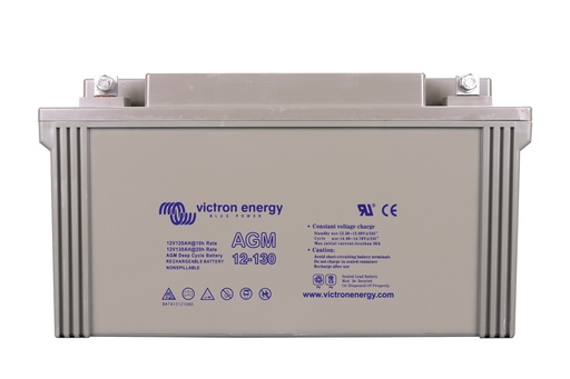 [BAT412121084] 12V/130Ah AGM Deep Cycle Batt.