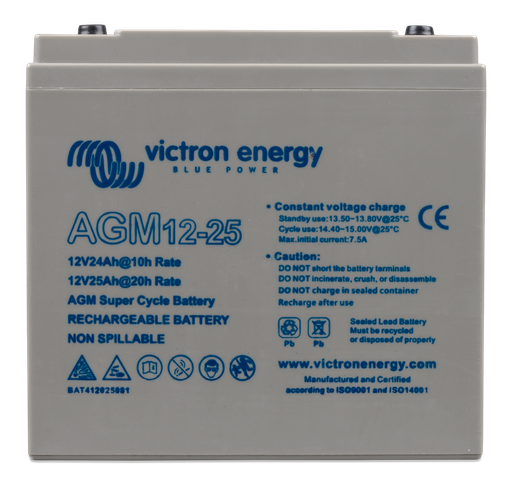 [BAT412025081] 12V/25Ah AGM Super Cycle Batt. (M5)