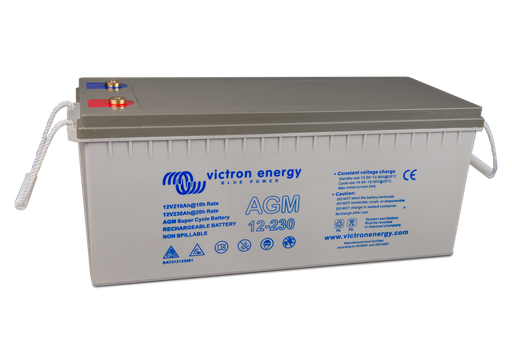 [BAT412123081] 12V/230Ah AGM Super Cycle Batt. (M8)