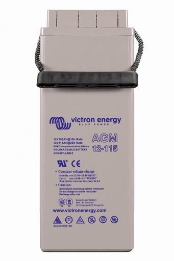 [BAT412105164] 12V/115Ah AGM Telecomm Batt. (M8)
