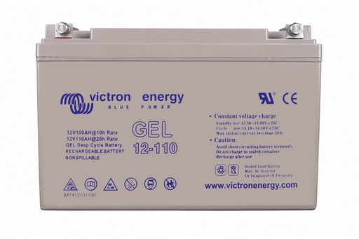 [BAT412101104] 12V/110Ah Gel Deep Cycle Batt.